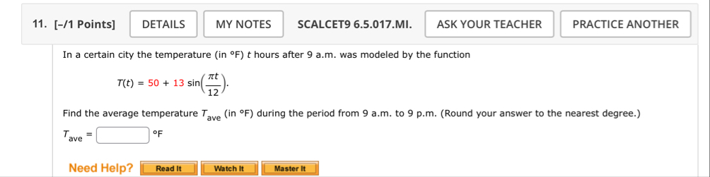 [ - / 1 Points ] SCALCET 9 6 . 5 . 0 1 7 . MI .