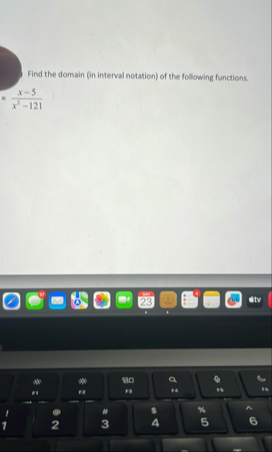 Find the domain ( in interval notation ) of the