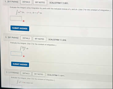 [ 0 / 1 Points ] SCALCETYM 7 . 1 . 0 0 1 . Evhate