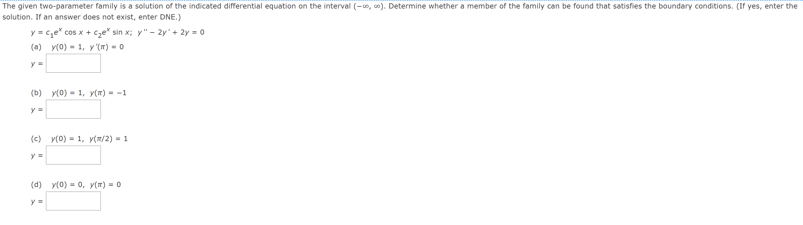 solution. I f a n answer does not exist, enter