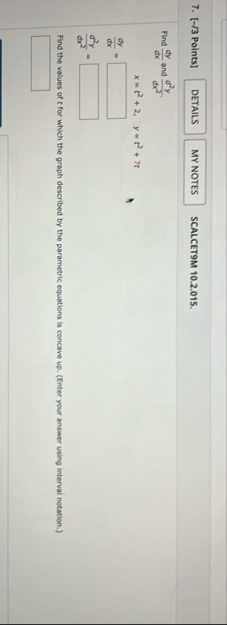 [ - / 3 Points ] SCALCET 9 M 1 0 . 2 . 0 1 5 .