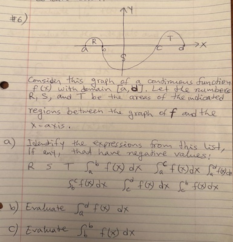 # 6 f ( x ) with domain a , d . Let the numbers R