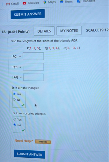Gmail YouTube Maps News Translate 1 2 . [ 0 . 4 /