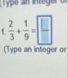 f . 2 3 1 9 = ( Type an integer or