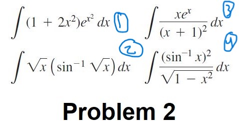 ( ( 1 + 2 x 2 ) e x 2 d x ) ( x e x ( x + 1 ) 2 d