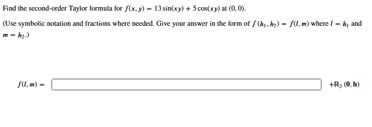 Find the second - order Taylor formula for f ( x