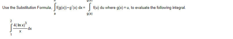 Show m e the steps t o solve Use the Substitution
