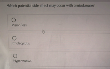 Which potential side effect may occur with