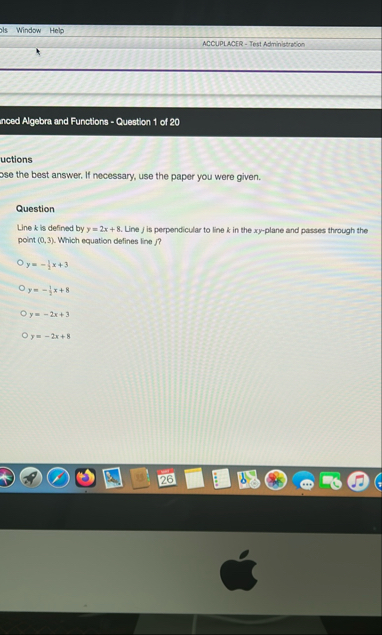 ols Window Help ACCUPLACER - Test Administration