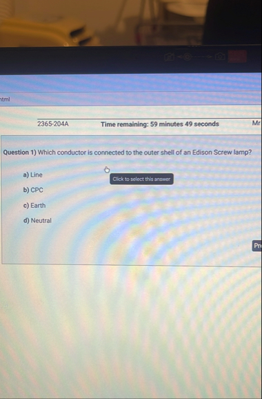 atml 2 3 6 5 - 2 0 4 A Time remaining: 5 9