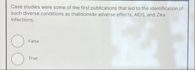 Case studies were some of the first publications