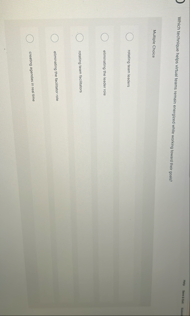 Stantitat Which technique helps virtual teams