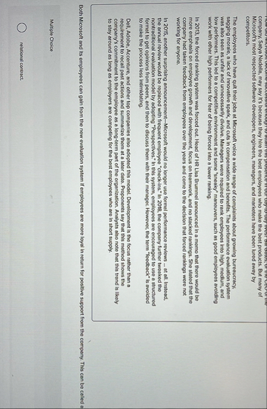 company, Satya Nadella, may stay it's because