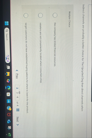 Indirect channels are probably a better choice