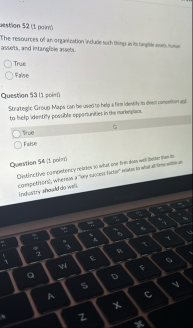 destion 5 2 ( 1 point ) The resources of an