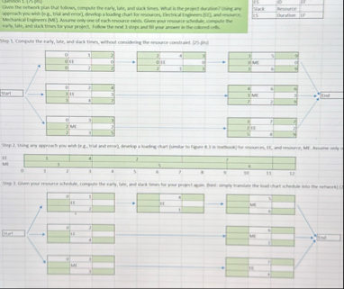 Hoping someone can check my work in step 1 and 2