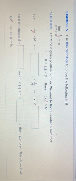 EXAMPLE 5 Use this definition to prove the