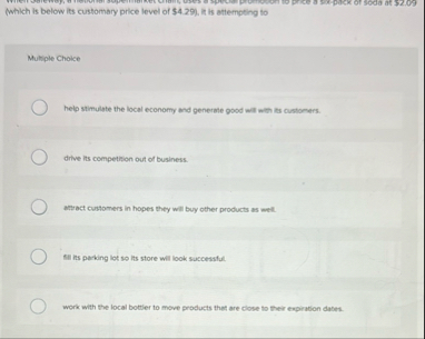 ( which is below its customary price level of $ 4