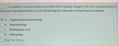 is a method to increase employee prodactivity by