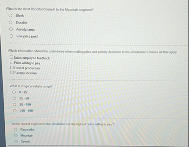 What is the most ifportant benefit to the