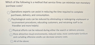 Which of the following is a method that service