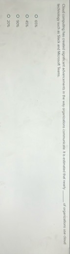 Cloud computing has created significant