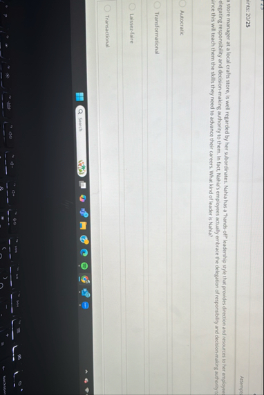 2 5 ints: 2 0 2 5 Attempes store manager at a