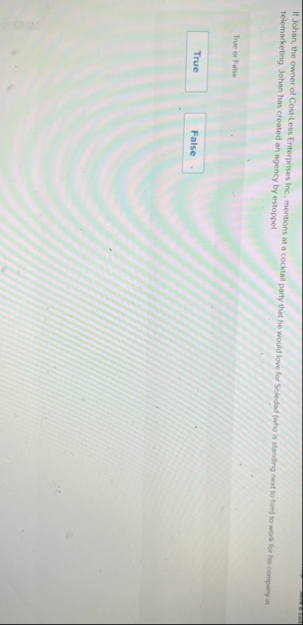 If Johan, the owner of Cost - Less Enterprises