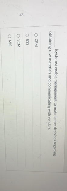 ( systems ) enable management to make better