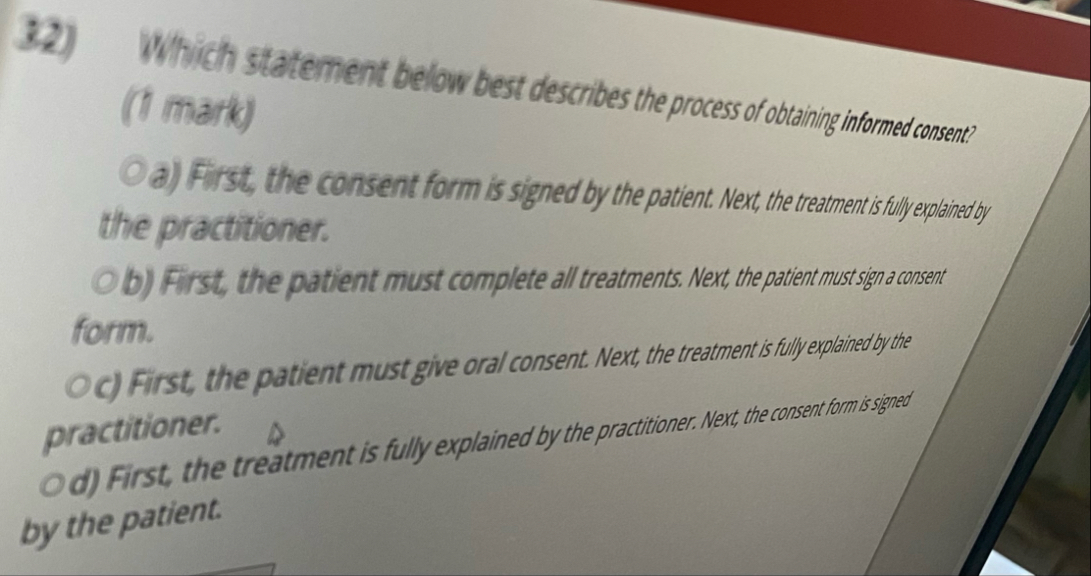 Which statement below best describes the process