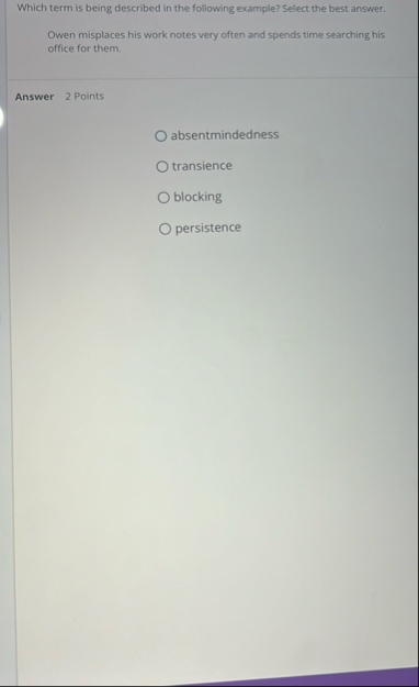 Which term is being described in the following