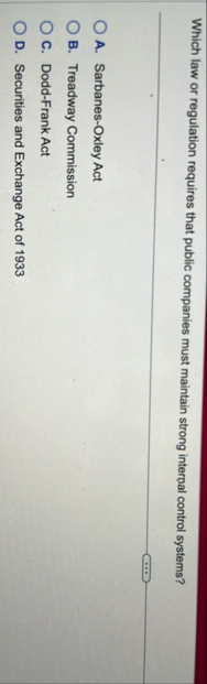 Which law or regulation requires that public