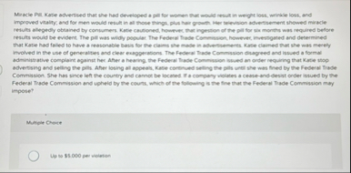 Miracie Pail Kase advertised that she had