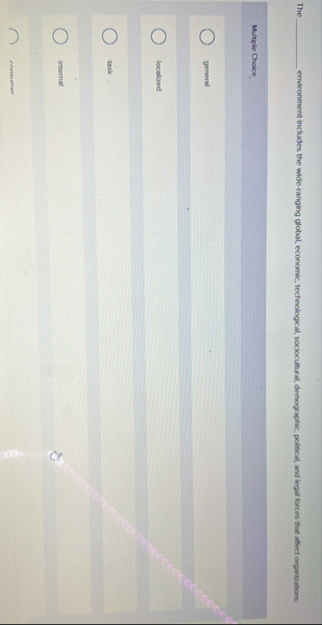 The environment includes the wide - ranging