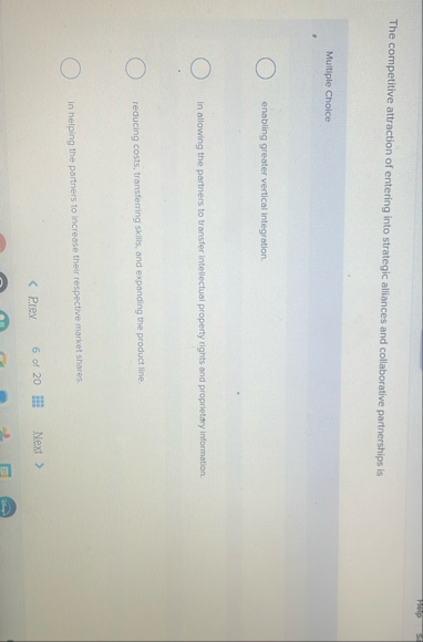 Hutp The competitive attraction of entering into