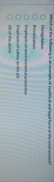 Which of the following is an example of a