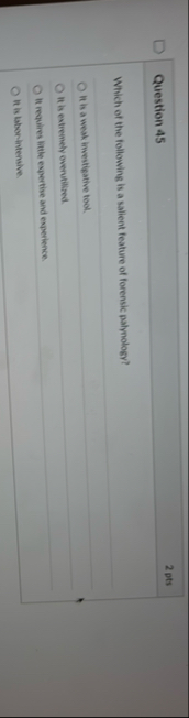 Question 4 5 2 pts Which of the following is a