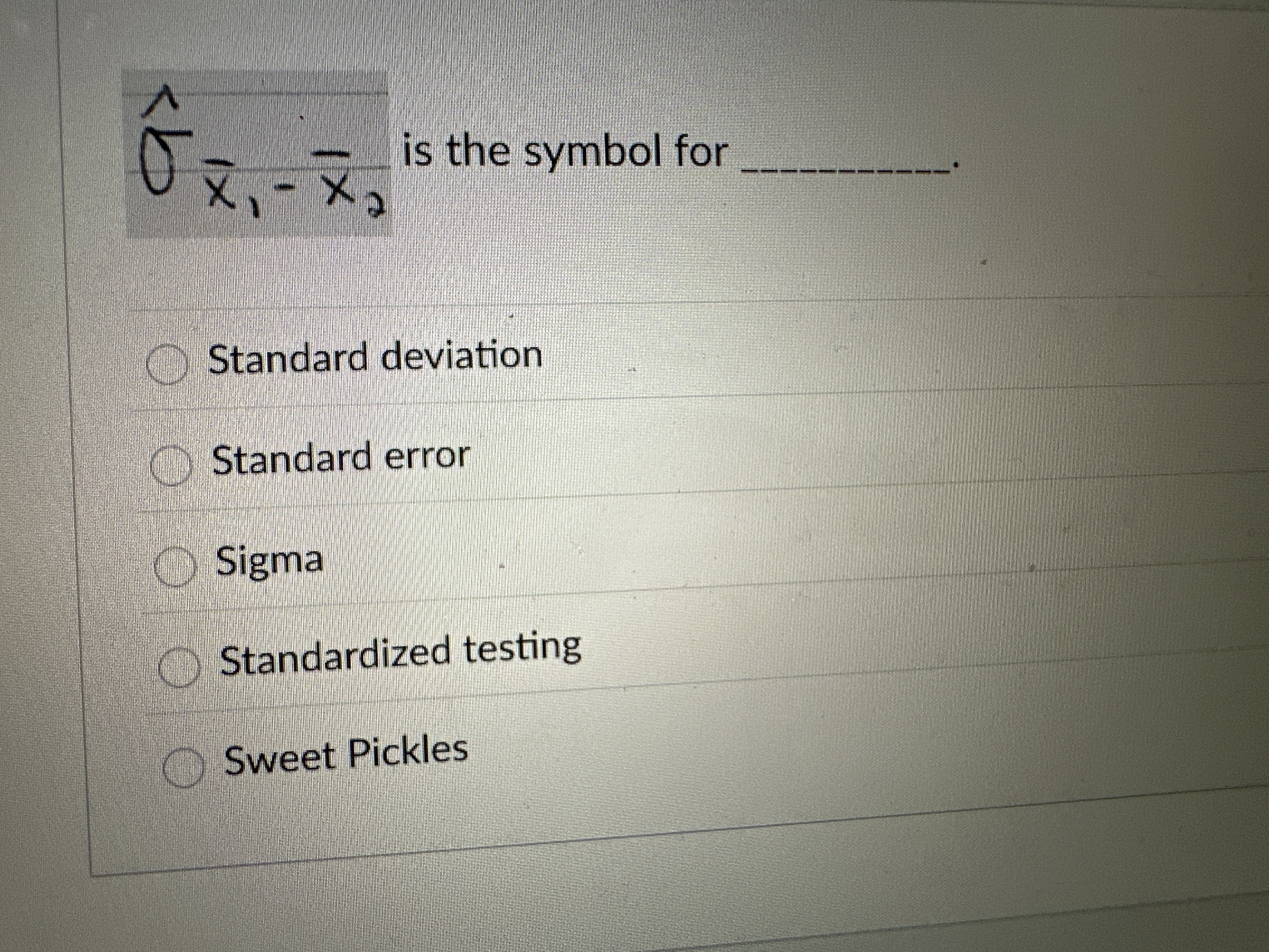hat ( ) x 1 - x 2 i s the symbol for q , .