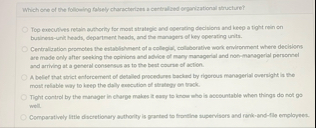 Which one of the following fasely charactorises a