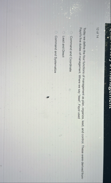 1 2 of 1 4 Today we define the four functions of