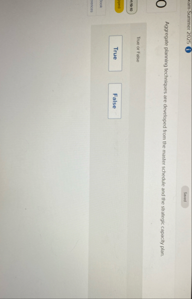 xam - Summer 2 0 2 5 i Aggregate planning