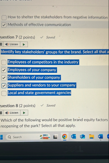 How to shelter the stakeholders from negative