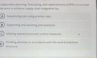 Collaborative planning, forecasting, and