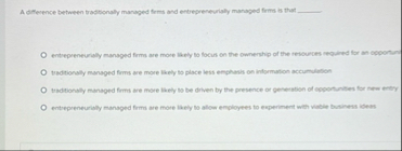 A difference between baditionaly managed forms