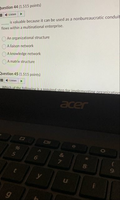 Question 4 4 ( 1 . 5 1 5 points ) q , is valuable
