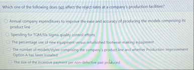 Which one of the following does not affect the