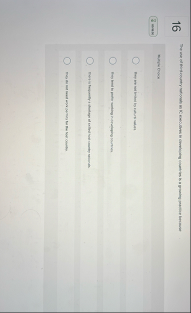 1 6 The use of third - country nationals as IC