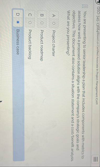 QSO - 3 4 5 - 1 3 6 8 4 IBased on Certified