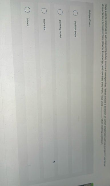 Tova, a general manager, was explaining to her