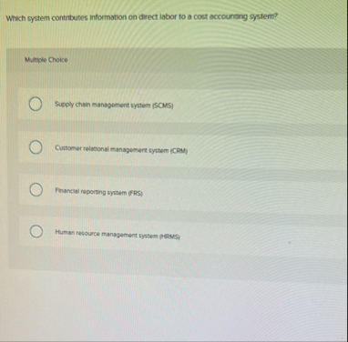 Which system contributes information on direct